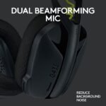 Logitech G435 LIGHTSPEED & Bluetooth Wireless Gaming Headset - Level Up