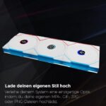 ⁦LIAN LI UNI FAN TL Wireless LCD Reverse Blade 120mm ARGB Case Fans with 1.6” LCD Screen (3 Pack)- WHITE⁩ - الصورة ⁦2⁩