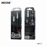 ⁦كيبل بيانات WEKOME WDC-17 Tint II Series سيليكون أصلي 100 واط تايب سي إلى تايب سي⁩ - الصورة ⁦2⁩