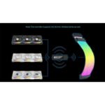 ⁦مراوح LIAN LI UNI FAN SL Wireless LCD Reverse Blade 120mm ARGB مع شاشة LCD بحجم 1.6 بوصة – عبوة 3 مراوح – أبيض⁩ - الصورة ⁦4⁩