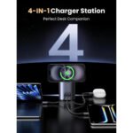 ⁦UGREEN 65W 2-in-1 GaN Desktop Fast Charger UK⁩ - الصورة ⁦6⁩