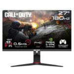 شاشة GAMEON X Call Of Duty COD27FHD180IPS مقاس 27 بوصة فل اتش دى ، اتش دى ام اى 2.1،هرتز 180 ، MPRT 0.5 مللي ثانية، IPS سريعة، شاشة ألعاب مسطحة HDR (تدعم بلايستيشن 5)
