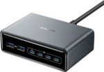 شاحن أنكر برايم A2683V41 (200 واط، 6 منافذ) - فضي