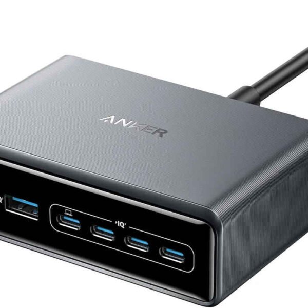 شاحن أنكر برايم A2683V41 (200 واط، 6 منافذ) - فضي