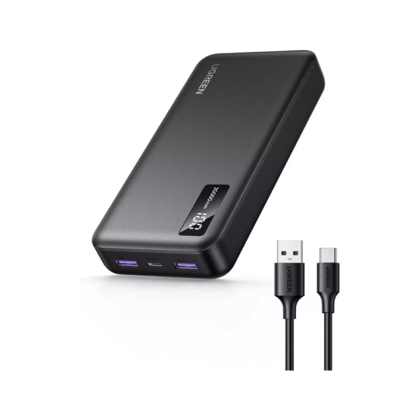 يو جرين باور بانك 20000mAh PD-20W بموصل USB-C مدمج PB312-25683