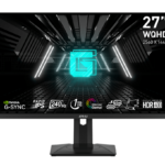 ام اس أي شاشة العاب مسطحة G274QPX حجم 27 بوصة دقة WQHD (2560 x 1440), معدل التحديث 240 هيرتز , زمن استجابة 1 ملي ثانية , تدعم G-sync , خاصية IPS - اسود