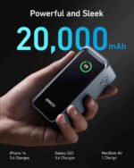 ⁦باور بانك أنكر برايم 20000 مللي أمبير (200 وات) السلسلة 7 - أسود⁩ - الصورة ⁦4⁩
