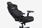 ⁦كرسي الألعاب AndaSeat Kaiser 4 الجديد بقماش الكتّان مع مساند ذراع 6D – مقاس XL – لون اسود⁩ - الصورة ⁦2⁩