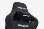 ⁦كرسي الألعاب AndaSeat Kaiser 4 الجديد بقماش الكتّان مع مساند ذراع 6D – مقاس XL – لون اسود⁩ - الصورة ⁦10⁩