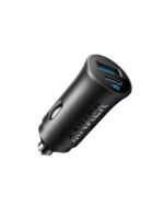 شاحن سيارة Anker (30W، بمنفذين) - أسود (A2741H11)
