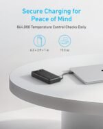 ⁦باور بانك أنكر A1383H11 (20000 امبير ، 87 وات، كابل USB-C مدمج) - أسود⁩ - الصورة ⁦5⁩