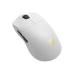 ⁦ماوس الألعاب Sades Dagger S1W، دقة 30000 نقطة في البوصة، تصميم فائق الخفة، 48 غرام - أبيض⁩ - الصورة ⁦2⁩