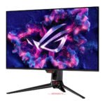⁦شاشة ASUS ROG Swift OLED PG32UCDM بحجم 32 بوصة QD-OLED بدقة 4K وتردد 240Hz⁩ - الصورة ⁦2⁩