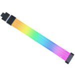 ⁦كيبل LIAN LI Strimer Wireless 24Pin RGB لتمديد طاقة اللوحة الأم⁩ - الصورة ⁦5⁩