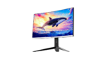 ⁦ساديس شاشة العاب منحنية VA موديل SA-C01Q27W, مقاس 27 بوصة, QHD (2K) 2560x1440, معدل تحديث 180 هيرتز, استجابة 1 ملي ثانية, HDMI 2.1 - ابيض⁩ - الصورة ⁦5⁩