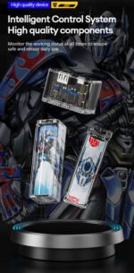 ⁦باور بانك ترانسفورمرز TF-D05 بامبلبي مغناطيسي 10,000mAh – مجموعة هدايا مزدوجة⁩ - الصورة ⁦6⁩