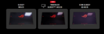 ⁦اسوس روج ستريكس شاشة ألعاب XG27AQDMGR اوليد مقاس 27 بوصة QHD TrueBlack لامعة WOLED، معدل تحديث 240 هرتز، زمن استجابة 0.03 مللي ثانية، ELMB، G-SYNC، HDMI 2.1 مسطحة - أسود⁩ - الصورة ⁦7⁩