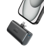 ⁦باور بانك أنكر نانو (22.5 وات ، وصله USB-C مدمج) 5000 مللي أمبير في الساعة - أسود A1653H11⁩ - الصورة ⁦5⁩