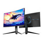 ساديس شاشة العاب منحنية VA موديل SA-C01Q27B, مقاس 27 بوصة, QHD (2K) 2560x1440, معدل تحديث 180 هيرتز, استجابة 1 ملي ثانية, HDMI 2.1 - اسود