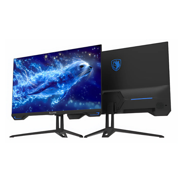 ساديس شاشة العاب مسطحة IPS موديل SA-F01F27B, مقاس 27 بوصة, FHD 1920x1080, معدل تحديث 120 هيرتز, استجابة 1 ملي ثانية, HDMI 2.1 - اسود