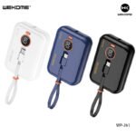 باور بانك ويكوم WP-261 10000mAh ميني سيريس شحن سريع 22.5 واط مع كيبل