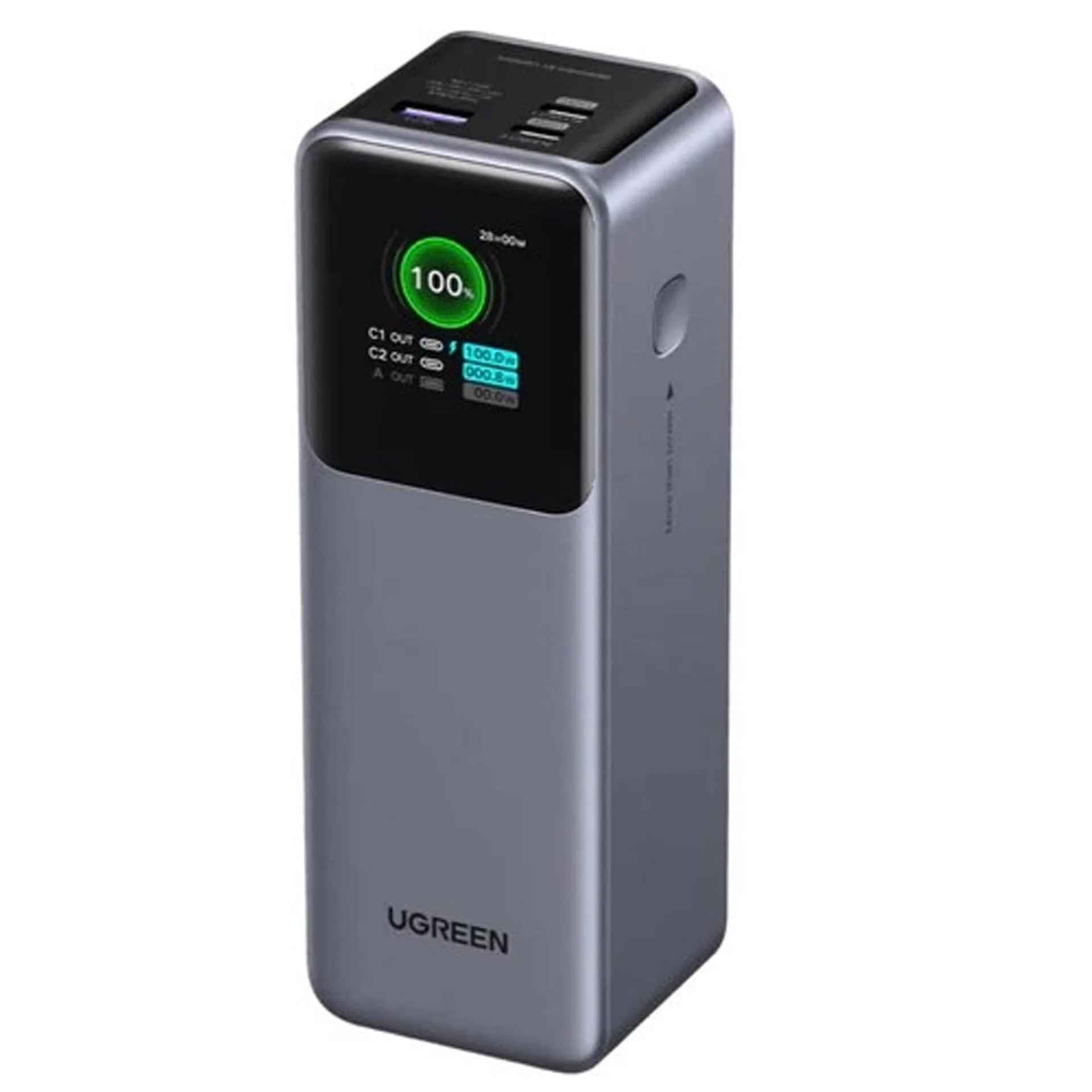 abeea251503a9b0d74a847c9dd3fcd0a.jpg UGREEN 25000mAh 200W Fast Charging Power Bank 35525B - الصورة 1