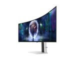 ⁦شاشة سامسونج أوديسي G9 G932 للألعاب، مقاس 49 بوصة، بتقنية OLED ودقة QHD مزدوجة (5120 × 1440)، ومعدل تحديث 240 هرتز، وزمن استجابة 0.03 مللي ثانية، وإمكانية تعديل الارتفاع مع الإمالة - فضي LS49DG932SMXUE⁩ - الصورة ⁦2⁩