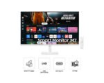 ⁦سامسونج 32 بوصة M70D سمارت 4K UHD، 4 مللي ثانية، مسطح، 60 هرتز - LS32DM703UMXUE⁩ - الصورة ⁦7⁩