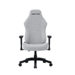 ⁦كرسي الألعاب AndaSeat Luna Series مع مسند قدم – قماش رمادي⁩ - الصورة ⁦6⁩