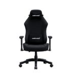 ⁦كرسي الألعاب AndaSeat Luna Series مع مسند قدم – قماش اسود⁩ - الصورة ⁦3⁩
