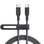 Anker 543 USB-C to USB-C 100W (Bio-Nylon) (0.9m/3ft) -Black A80F5H11 - Level UpAnkerCharging Cable194644124250