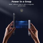⁦UGREEN 10000mAhPD-20W Magnetic Wireless 15W Power Bank (Space Gray) (LY)  PB206⁩ - الصورة ⁦10⁩