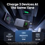 ⁦UGREEN 12000mAh 100W Fast Charging Power Bank 35526B⁩ - الصورة ⁦4⁩