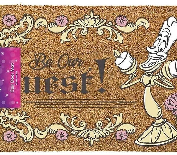 BEAUTY AND THE BEAST (BE OUR GUEST) DOORMAT - Level UpSoft ToysAccessories5050293864907