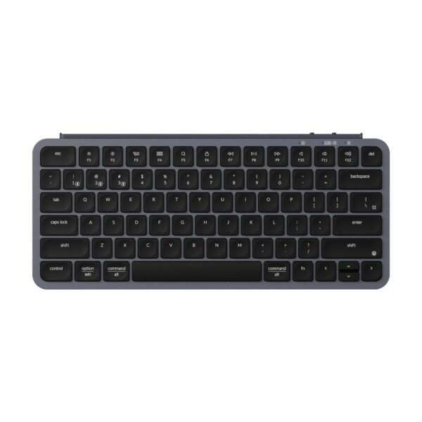 لوحة مفاتيح لاسلكية فائقة النحافة Keychron B1 Pro بلون Space Grey