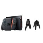 جهاز نينتندو سويتش  2 مع قاعدة شحن يدين Dobe TNS-3156 لون أسود