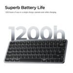 ⁦لوحة مفاتيح لاسلكية فائقة النحافة Keychron B1 Pro بلون Space Grey⁩ - الصورة ⁦5⁩