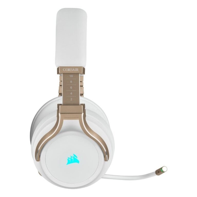 Corsair HS Virtuoso Wireless Gaming Headset, Pearl - Level UpLevel UpPC Accessories840006618898