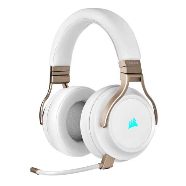 Corsair HS Virtuoso Wireless Gaming Headset, Pearl - Level UpLevel UpPC Accessories840006618898
