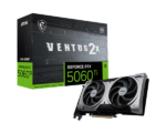 MSI GeForce RTX 5060 Ti 16G Ventus 2x OC Plus Gaming Graphics Card - Black