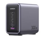 شاحن سريع يوغرين نكسود 300 واط 5 منافذ بي دي غان (UGREEN Nexode 300W 5-Port PD GaN Fast Charger UK)