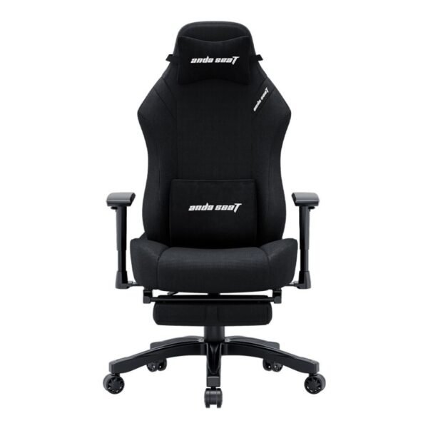 كرسي الألعاب AndaSeat Luna Series مع مسند قدم – قماش اسود