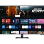 شاشة Samsung M70D مقاس 32 بوصة – دقة 4K، زمن استجابة 4ms، لوحة VA، معدل تحديث 60Hz، شاشة مسطّحة الموديل: LS32DM702UMXUE
