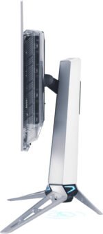 ⁦شاشة ألعاب ASUS ROG Swift OLED PG27AQWP-W مقاس 27 بوصة (26.5 بوصة قابلة للرؤية) TrueBlack لامعة بنظام Tandem OLED، وضع مزدوج (QHD عند 540Hz، HD عند 720Hz)، زمن استجابة 0.02 مللي ثانية (GTG)، متوافقة مع G-SYNC⁩ - الصورة ⁦5⁩