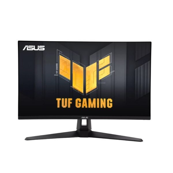 شاشة ألعاب أسوس TUF VG27UQ1A مقاس 27 بوصة بدقة 4K 3840 × 2160، معدل تحديث 160 هرتز، زمن الاستجابة 1 مللي ثانية، HDMI 2.1، G-Sync، FreeSync Premium IPS - أسود