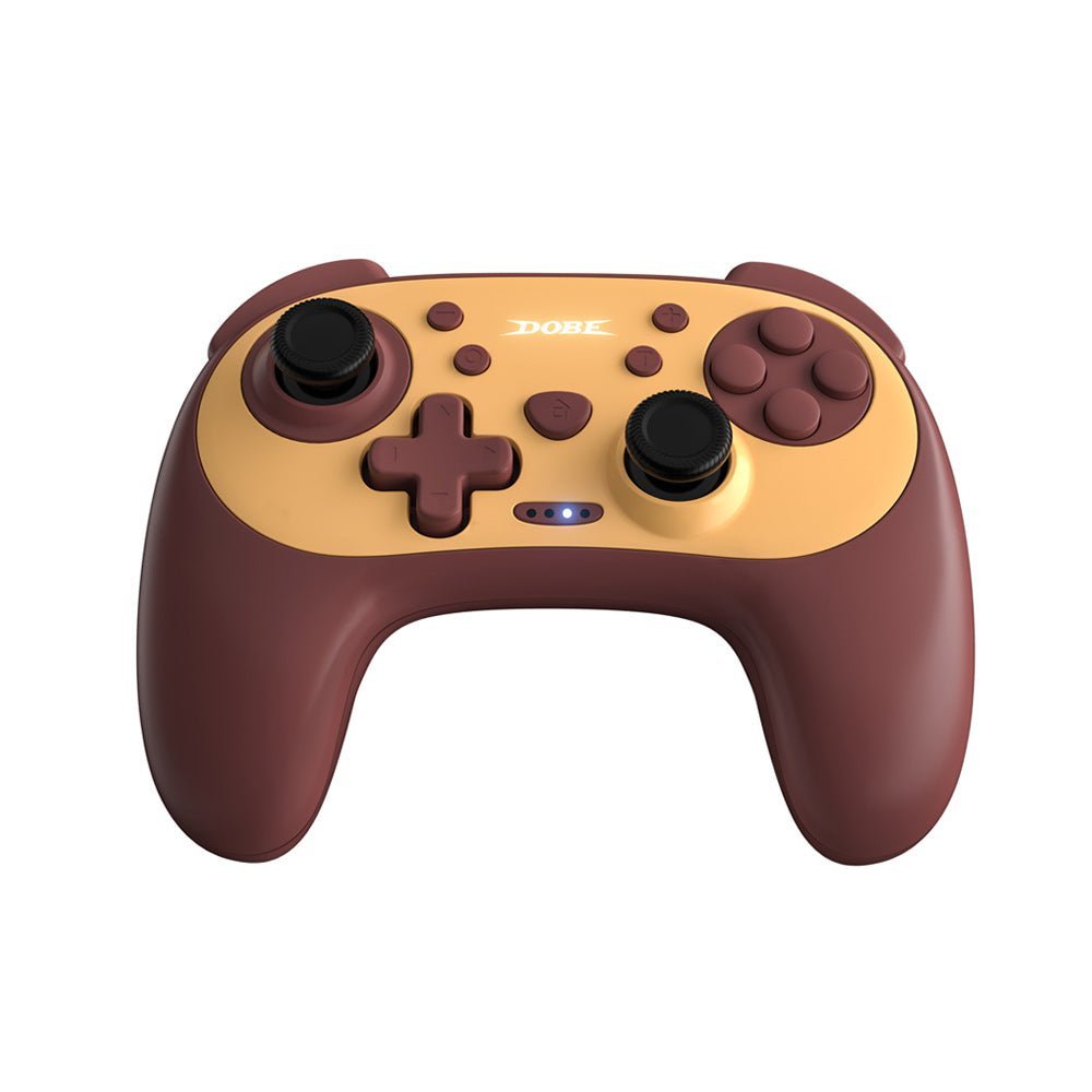dobe-panda-wireless-controller-for-nintendo-switch-brown-tns-2101-664744.jpg DOBE Panda Wireless Controller For Nintendo Switch - Brown TNS-2101 - Level UpDobeSwitch Controller5012015012011