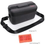 ⁦حقيبة تخزين Dobe TNS-3175 لجهاز Nintendo Switch 2 – رمادي⁩ - الصورة ⁦8⁩