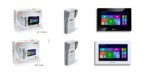 نظام إنتركم فيديو IP مع شاشة لمس 7 بوصة ووحدة خارجية بكاميرا – موديل SKY-IP-M72T + SKY-IP-P4