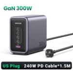 ⁦شاحن سريع يوغرين نكسود 300 واط 5 منافذ بي دي غان (UGREEN Nexode 300W 5-Port PD GaN Fast Charger UK)⁩ - الصورة ⁦3⁩
