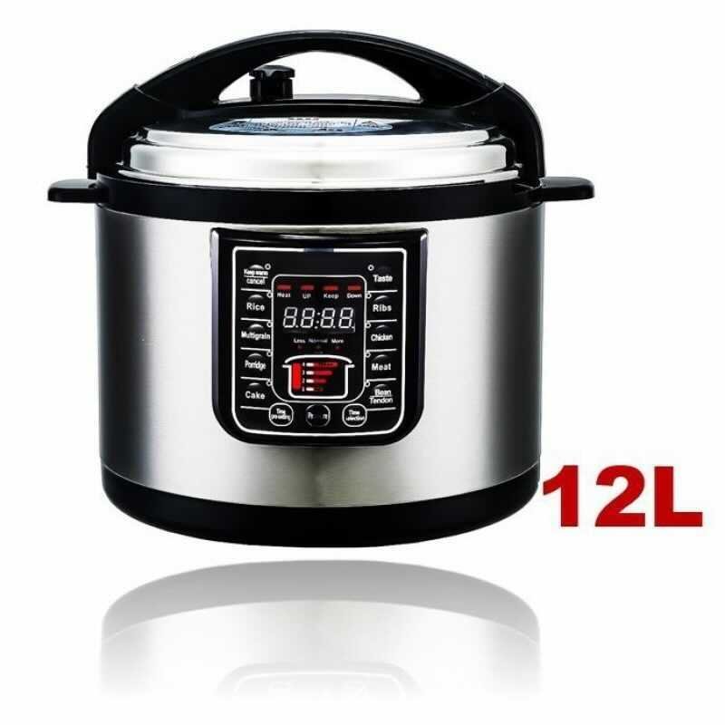 ewant-8-in1-multi-functional-electric-1500w-12l-pressure-cooker-651130.jpg Ewant 8-in1 Multi-functional Electric 1500w 12L Pressure Cooker - Level UpEwantSmart Devices